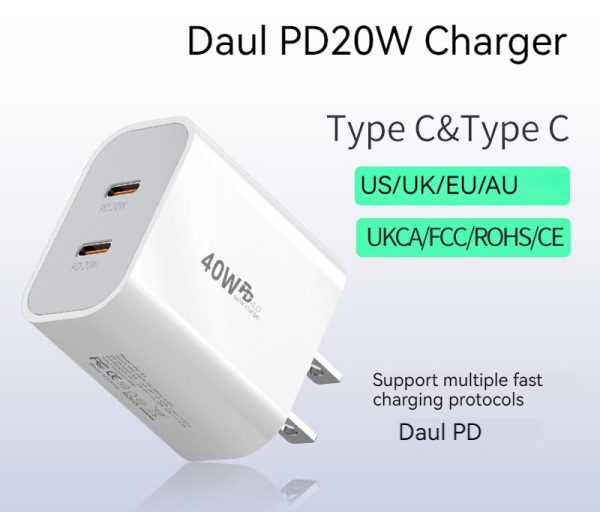 Зарядное устройство USB C PD мощностью 20 Вт