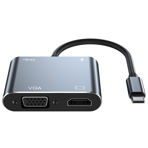 Концентратор 4в1 Usb C