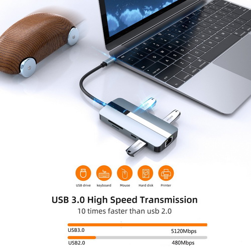 Док-станция USB C