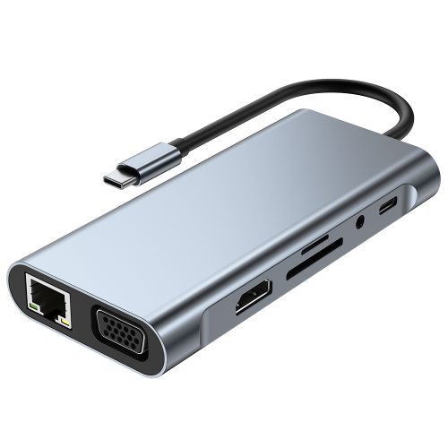 Estación de acoplamiento USB C 11en1