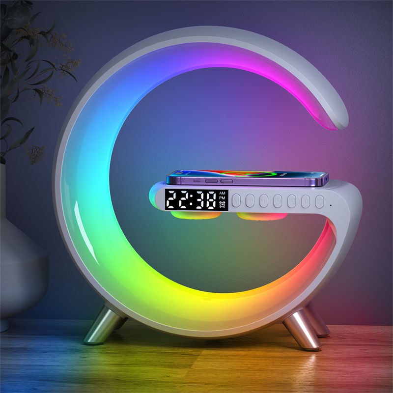 15W Digital Alarm Clock Wireless Charger