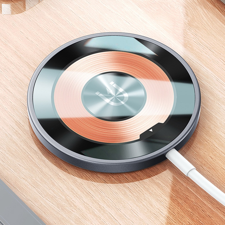 15W transparent Magnetic Wireless Charger