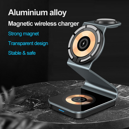 magnetic phone charger 3in1 Magnet Charger Stand