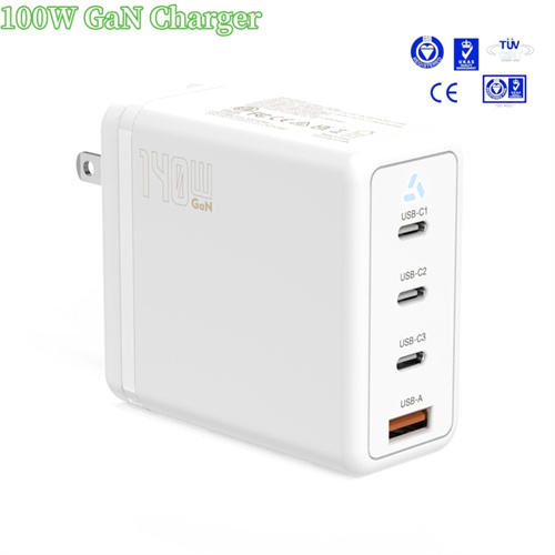 100W Foldable GaN  Charger